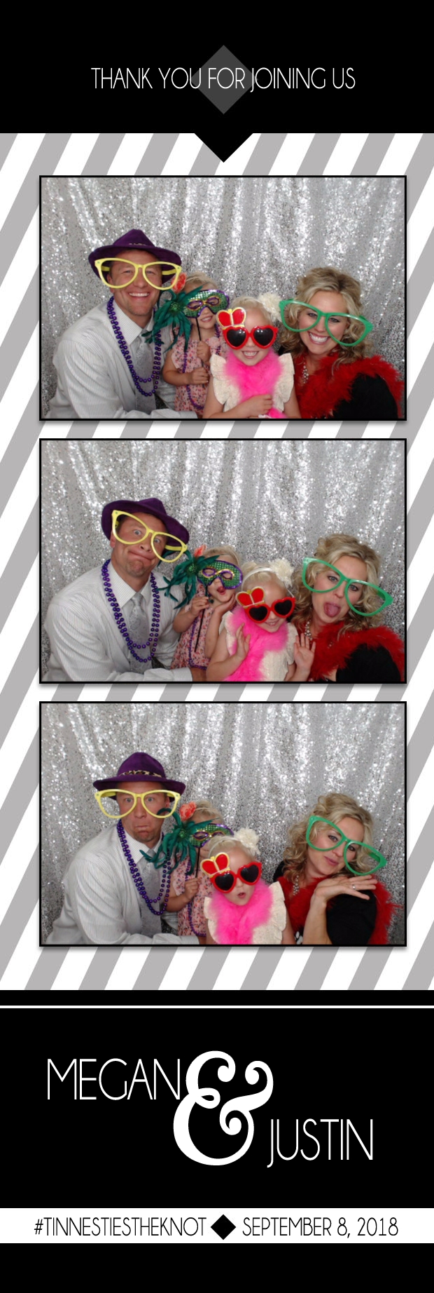 Megan and Justin's Wedding | View more photos from the event at gallery.photoboothbillings.com/u/PhotoBoothBillings/Megan-and-Justins-Wedding